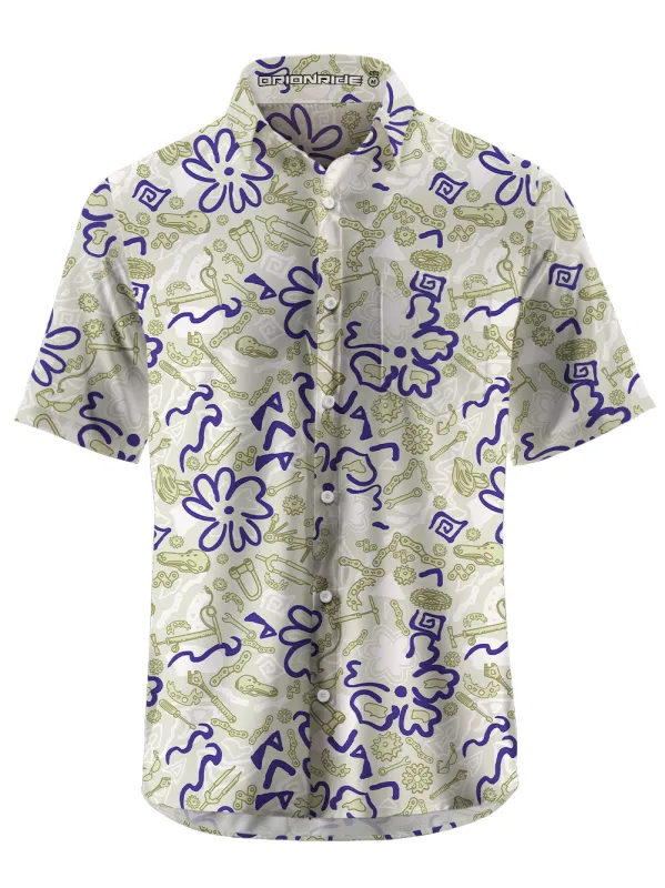 Orionride Deformed Parts Zipper Pockets Ultra Lightweight Short Sleeves Gravel Shirt sold by Orionride