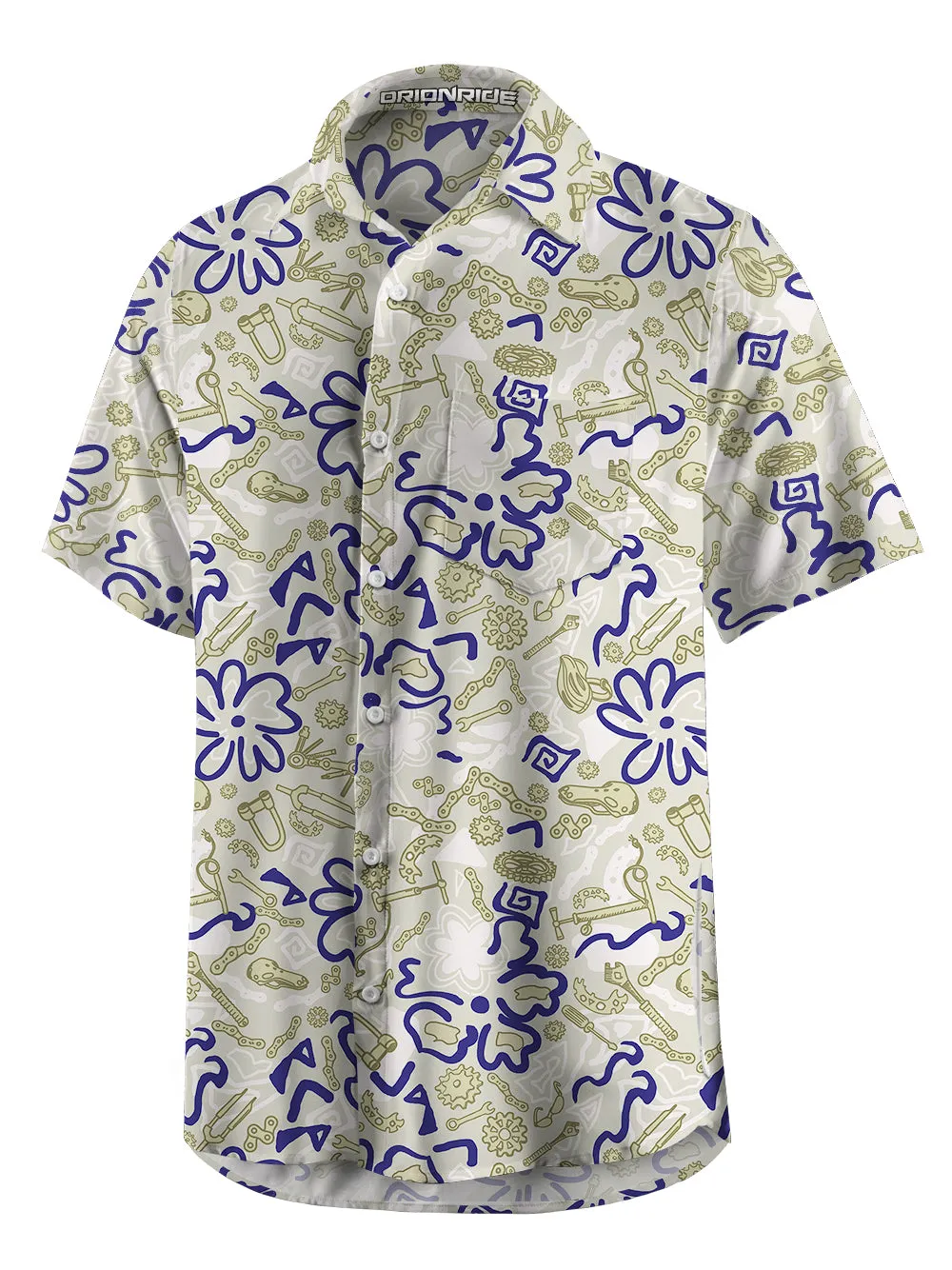 Orionride Deformed Parts Zipper Pockets Ultra Lightweight Short Sleeves Gravel Shirt sold by Orionride product image thumbnail 4