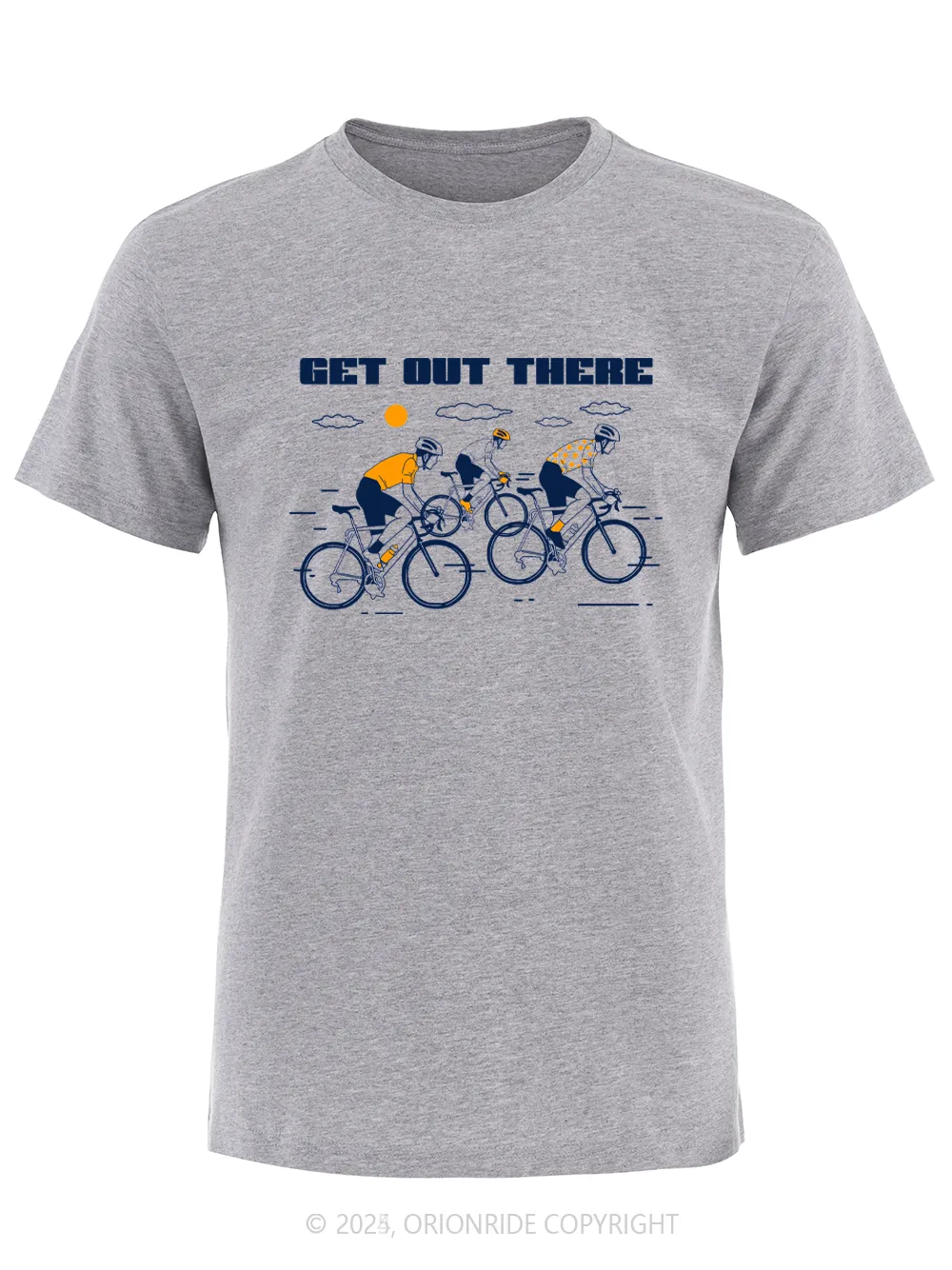 Orionride Interesting Journey Short Sleeves Bike T-Shirt sold by Orionride product image thumbnail 4