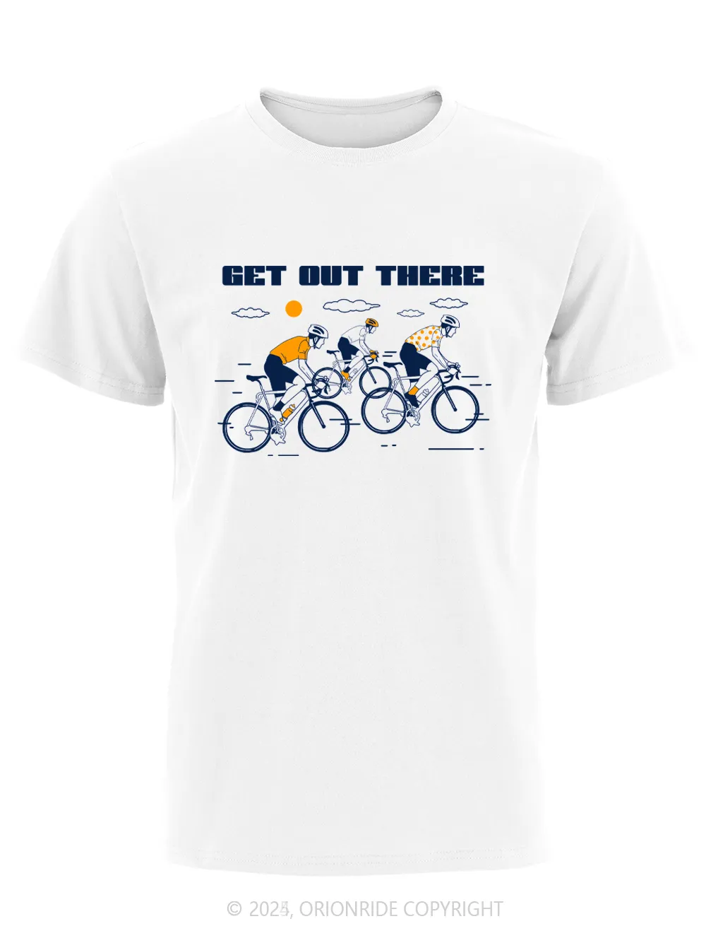 Orionride Interesting Journey Short Sleeves Bike T-Shirt sold by Orionride product image thumbnail 2