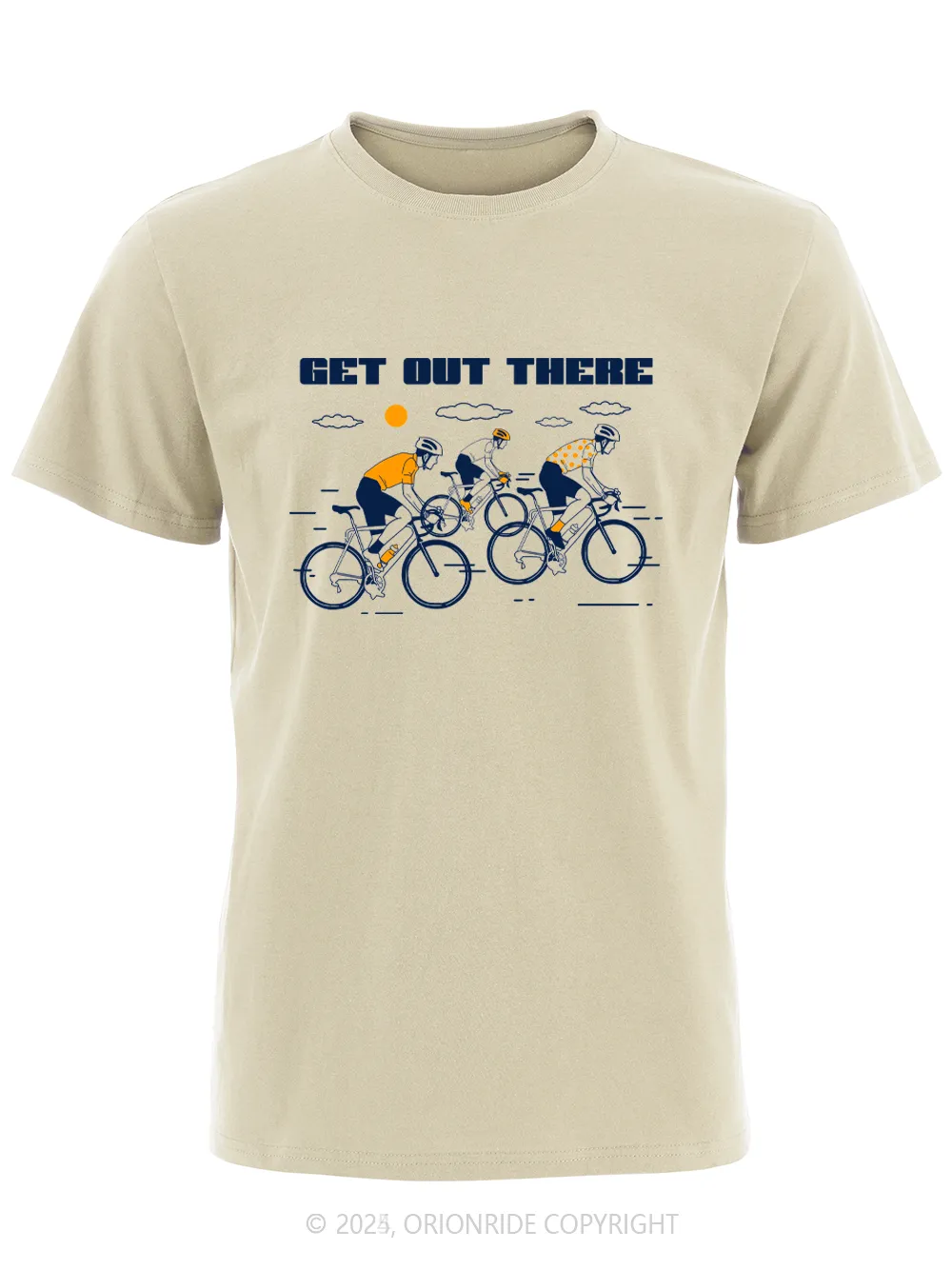 Orionride Interesting Journey Short Sleeves Bike T-Shirt sold by Orionride
