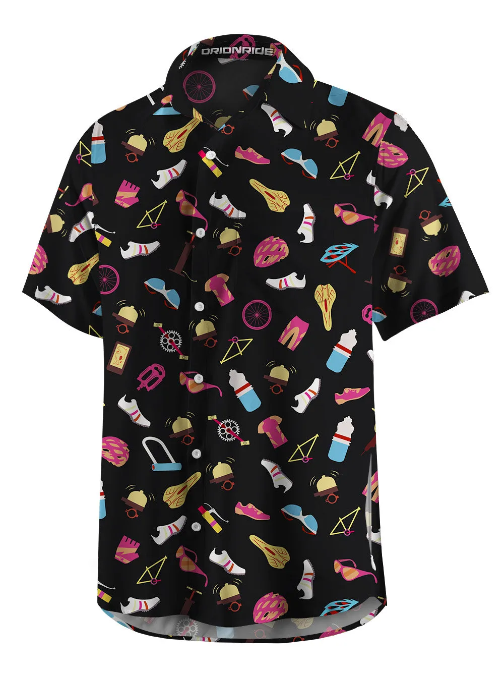 Orionride Gorgeous Parts Zipper Pockets Ultra Lightweight Short Sleeves Gravel Shirt sold by Orionride product image thumbnail 3