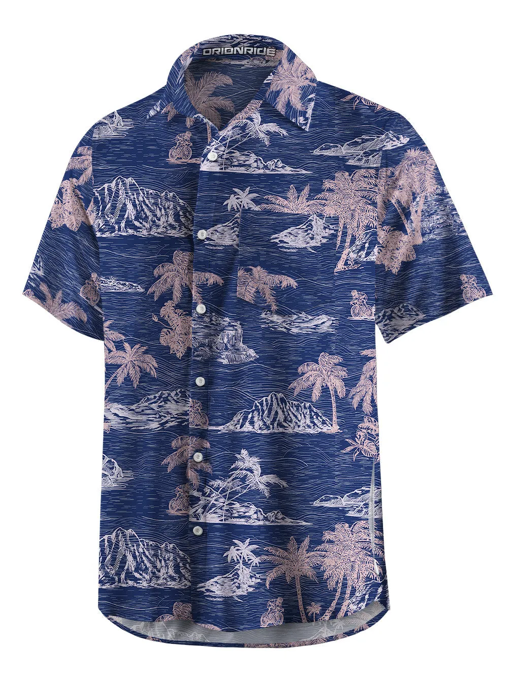 Orionride Secluded Island Zipper Pockets Ultra Lightweight Short Sleeves Gravel Shirt sold by Orionride product image thumbnail 4