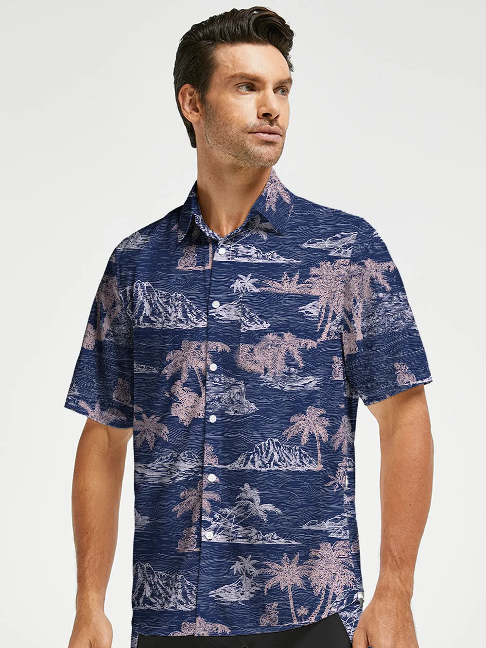 Orionride Secluded Island Zipper Pockets Ultra Lightweight Short Sleeves Gravel Shirt sold by Orionride product image thumbnail 2