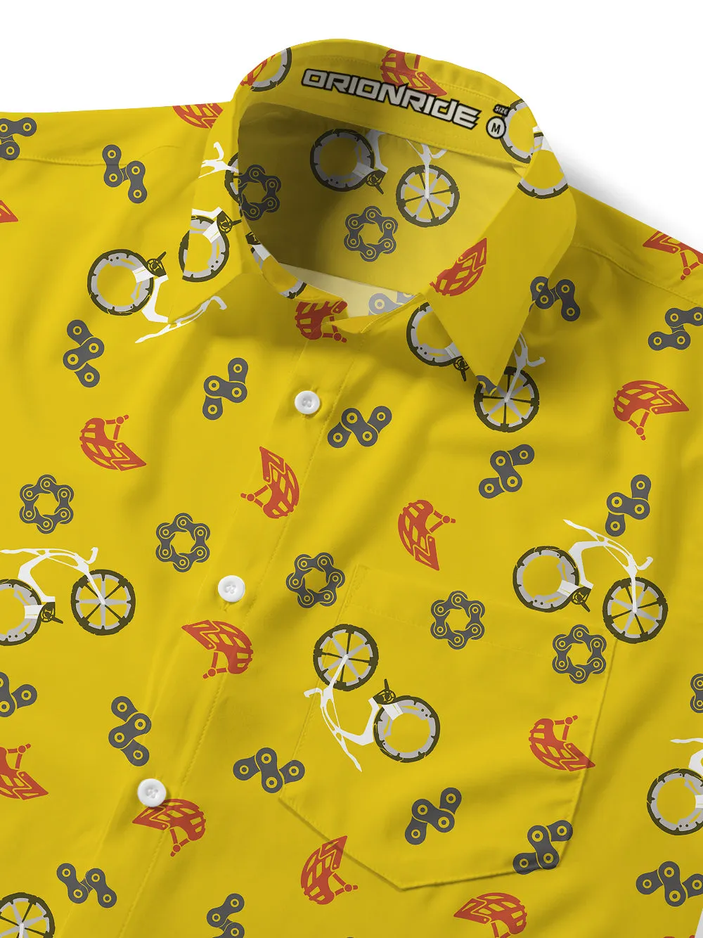 Orionride Indispensable Parts Zipper Pockets Ultra Lightweight Short Sleeves Gravel Shirt sold by Orionride product image thumbnail 5