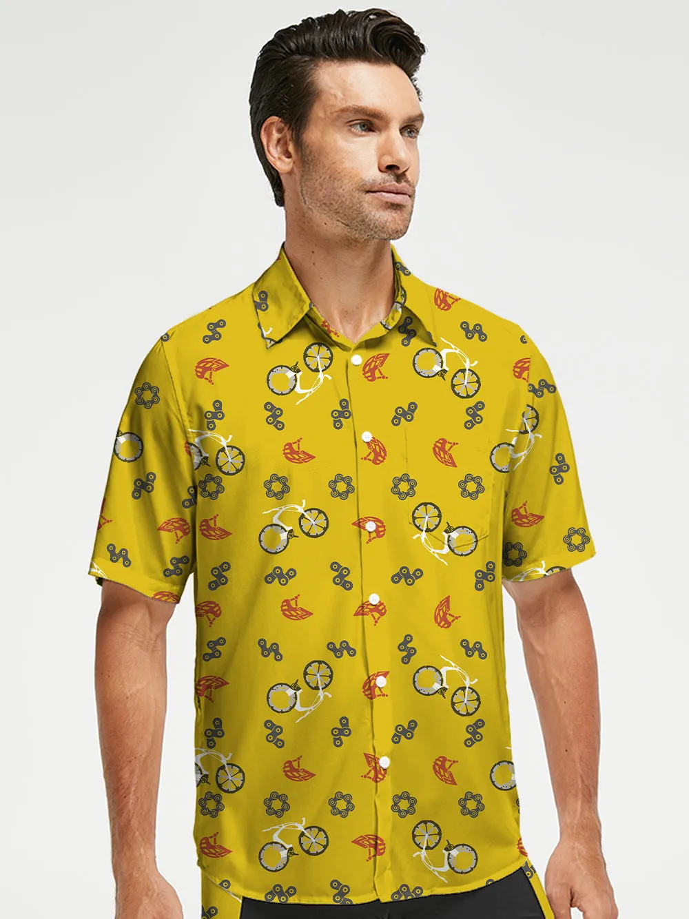 Orionride Indispensable Parts Zipper Pockets Ultra Lightweight Short Sleeves Gravel Shirt sold by Orionride product image thumbnail 2