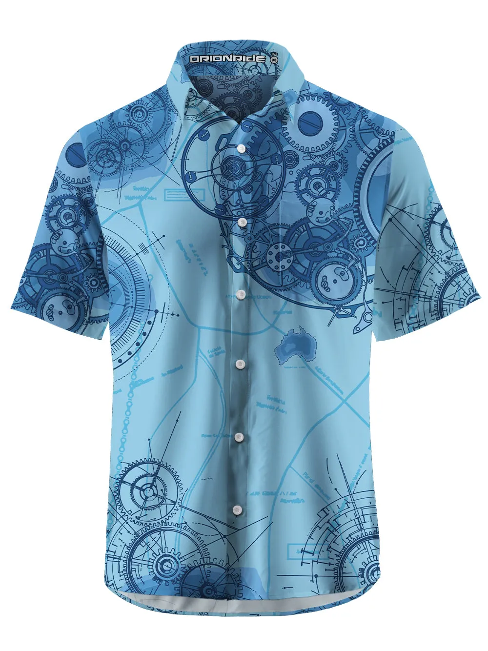 Orionride Gear Structure Zipper Pockets Ultra Lightweight Short Sleeves Gravel Shirt sold by Orionride product image thumbnail 3