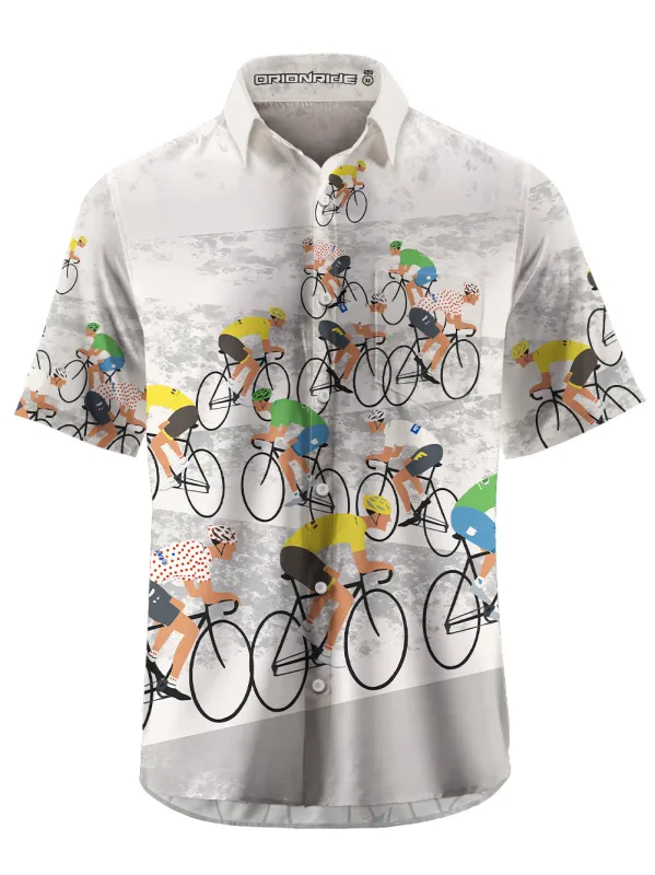 Orionride Go To The Competition Zipper Pockets Ultra Lightweight Short Sleeves Gravel Shirt sold by Orionride