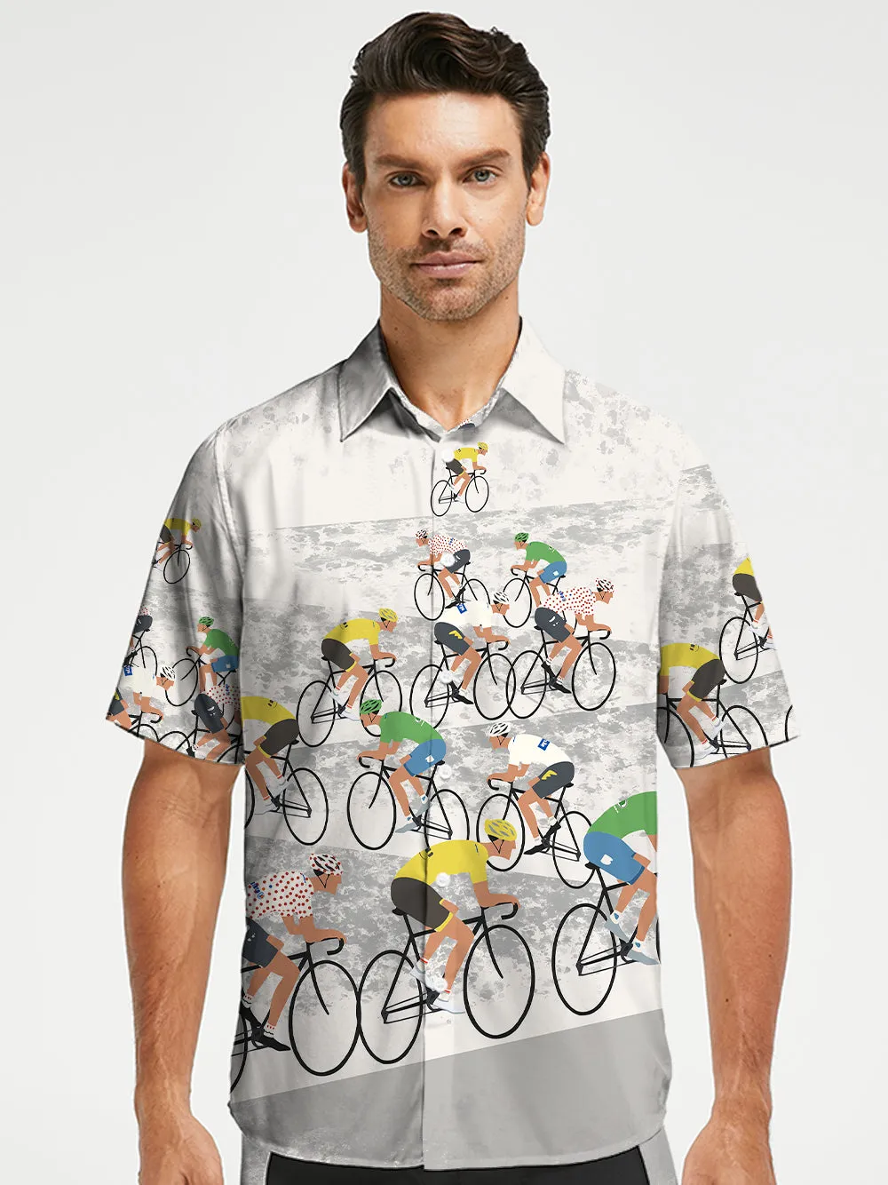 Orionride Go To The Competition Zipper Pockets Ultra Lightweight Short Sleeves Gravel Shirt sold by Orionride product image thumbnail 2