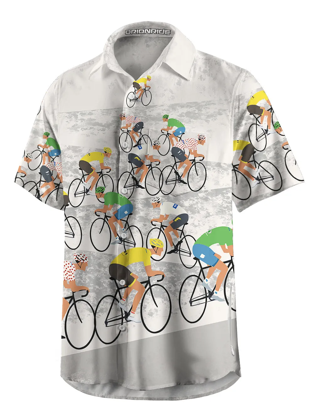 Orionride Go To The Competition Zipper Pockets Ultra Lightweight Short Sleeves Gravel Shirt sold by Orionride product image thumbnail 3