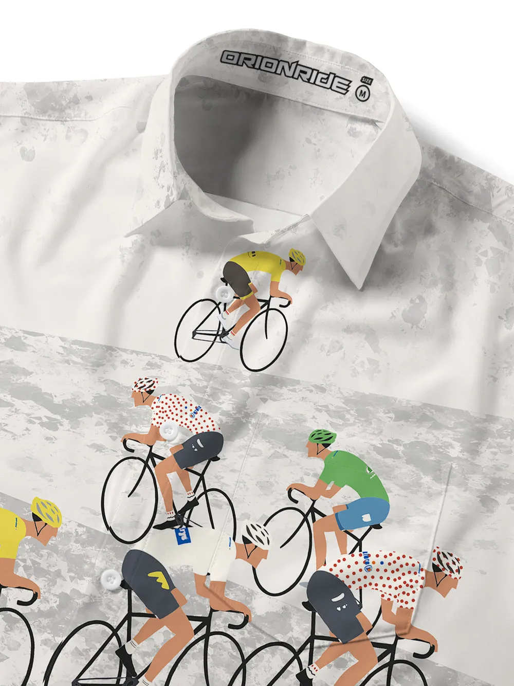 Orionride Go To The Competition Zipper Pockets Ultra Lightweight Short Sleeves Gravel Shirt sold by Orionride product image thumbnail 5