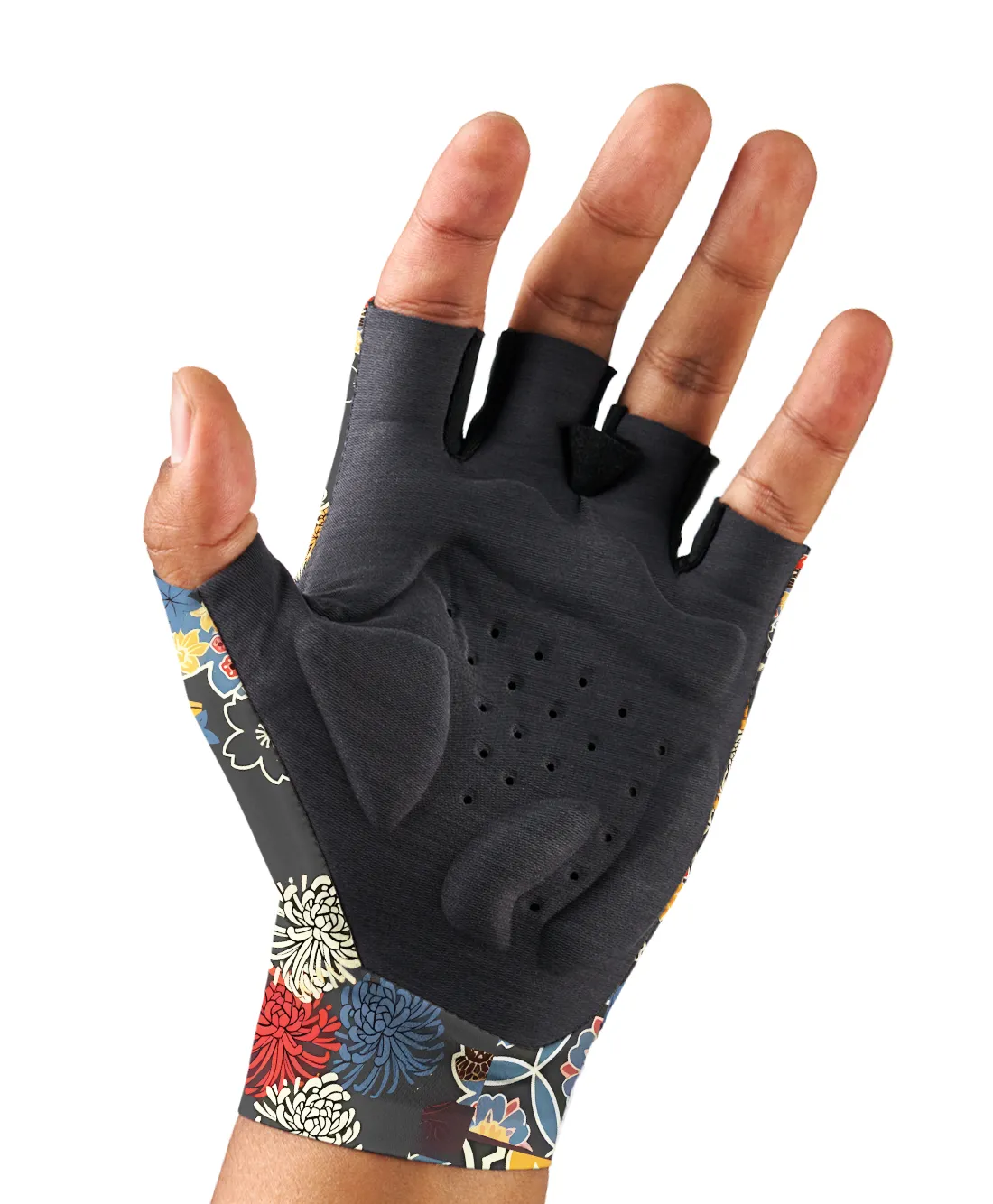Orionride Unique Gear Flower Cycling Gloves sold by Orionride product image thumbnail 3