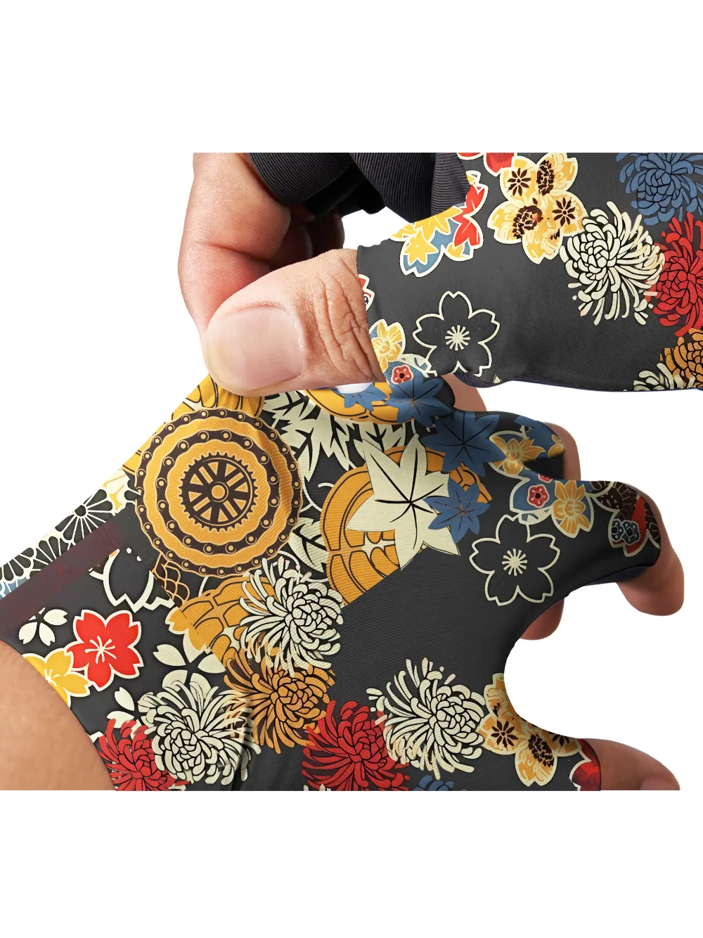 Orionride Unique Gear Flower Cycling Gloves sold by Orionride product image thumbnail 2