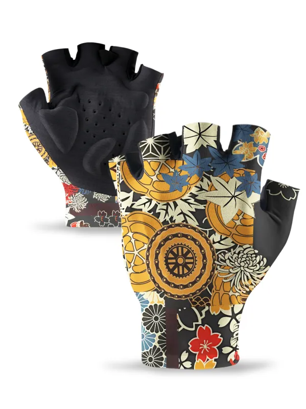 Orionride Unique Gear Flower Cycling Gloves sold by Orionride