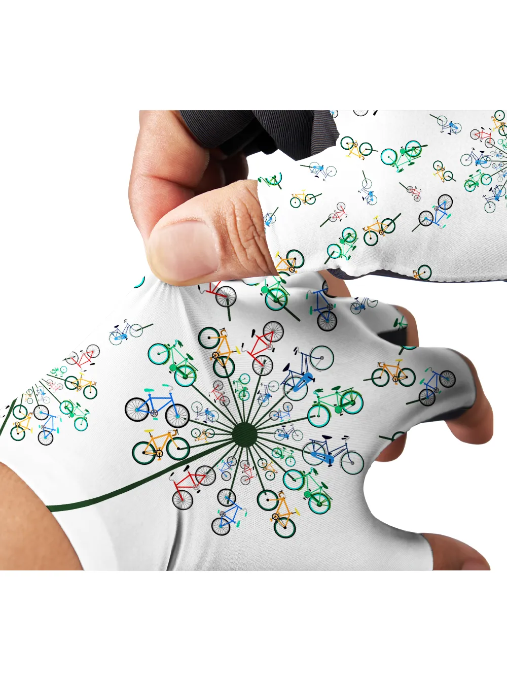 Orionride Dandelion Bike Cycling Gloves sold by Orionride product image thumbnail 2
