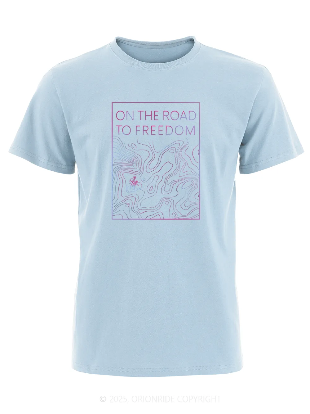 Orionride Contour Ride Short Sleeves Bike T-Shirt sold by Orionride product image thumbnail 4