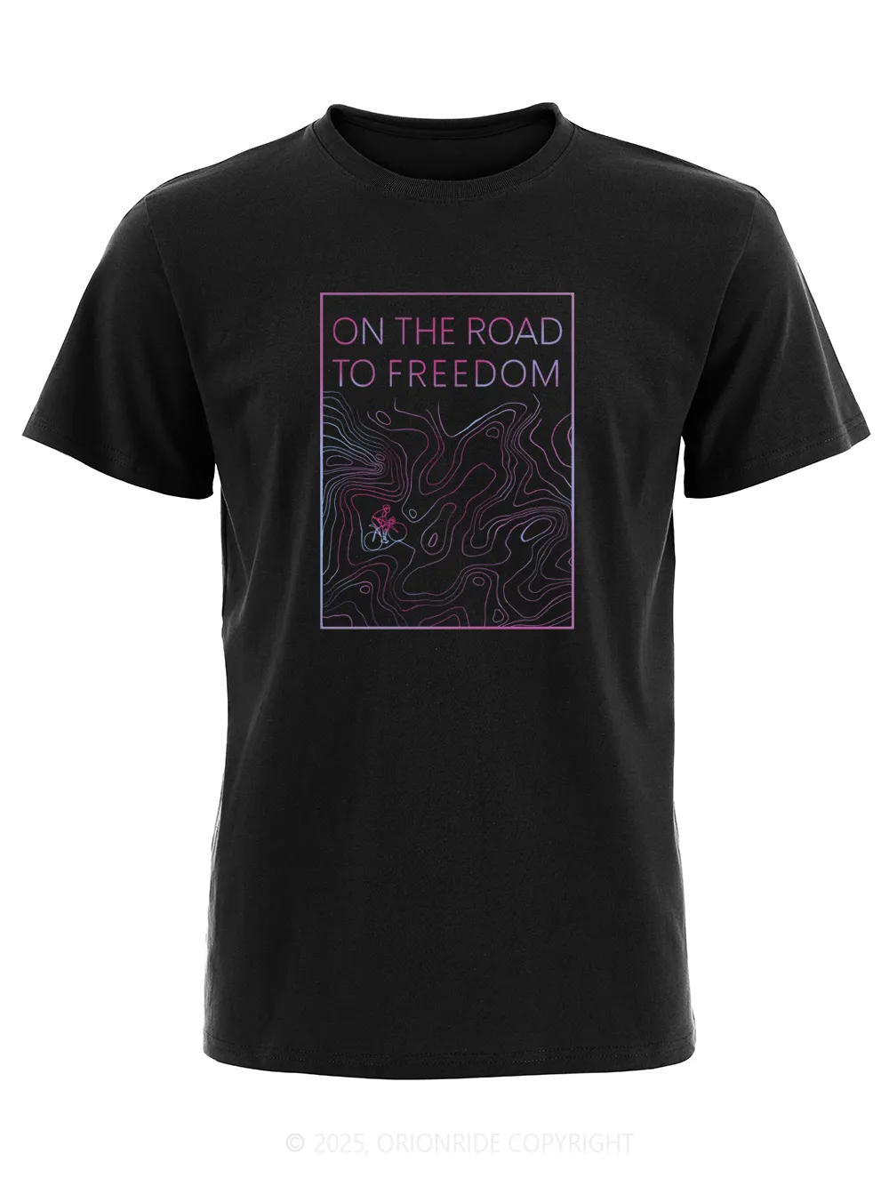 Orionride Contour Ride Short Sleeves Bike T-Shirt sold by Orionride product image thumbnail 3