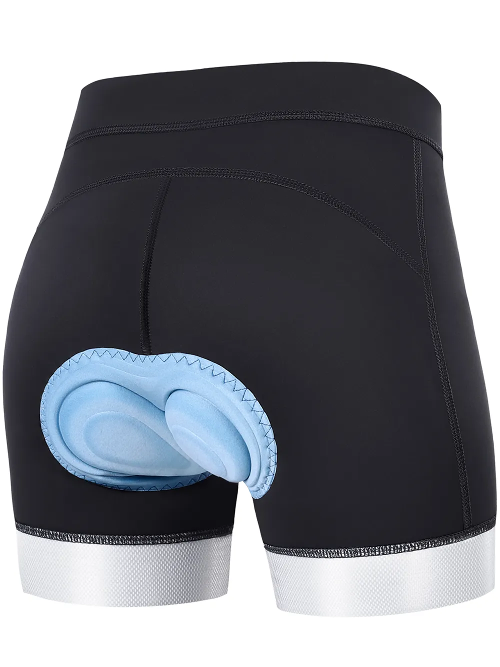 Orionride Women's Padded Cycling Shorts With Pockets Black sold by Orionride product image thumbnail 5