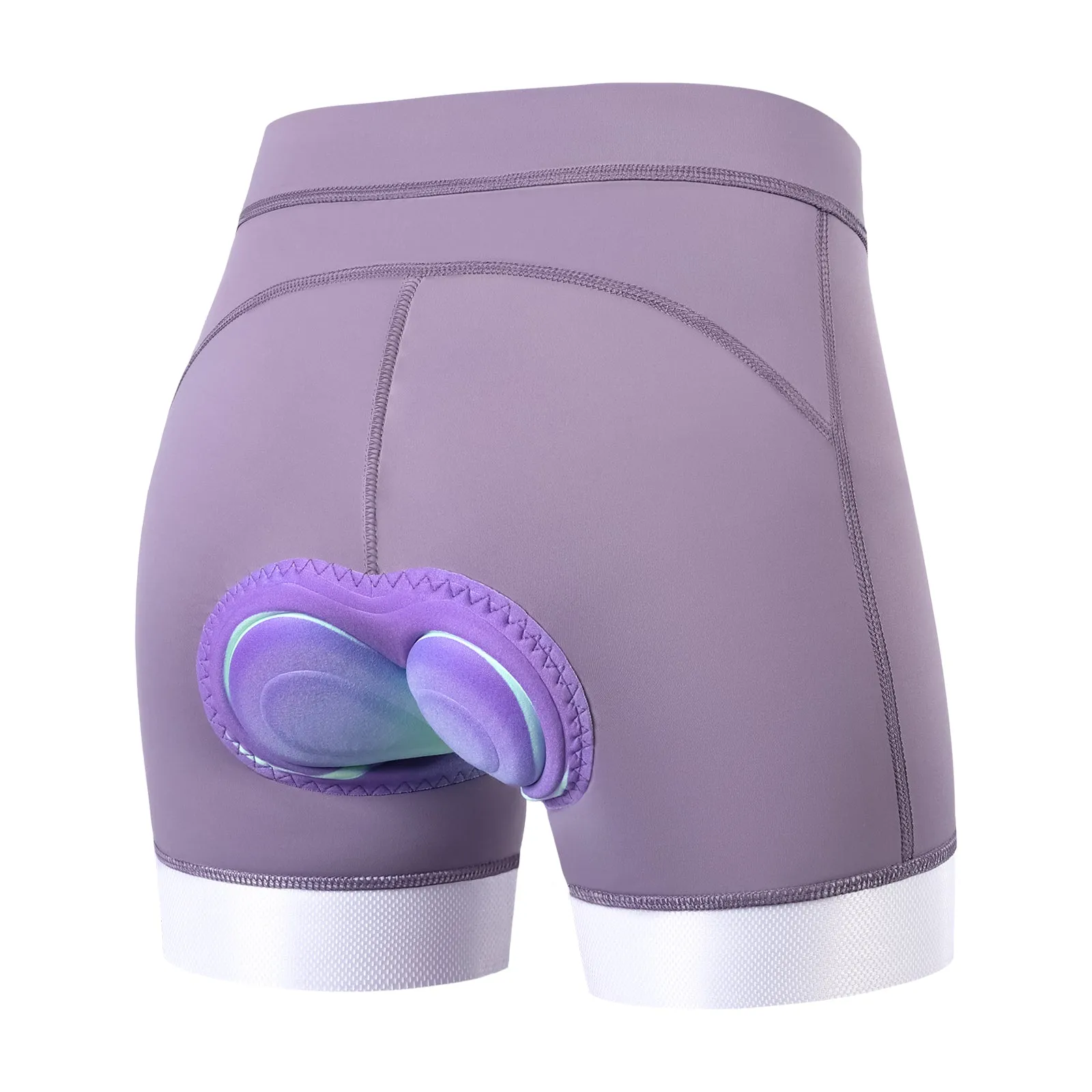 Orionride Women's Padded Cycling Shorts With Pockets Purple sold by Orionride product image thumbnail 5
