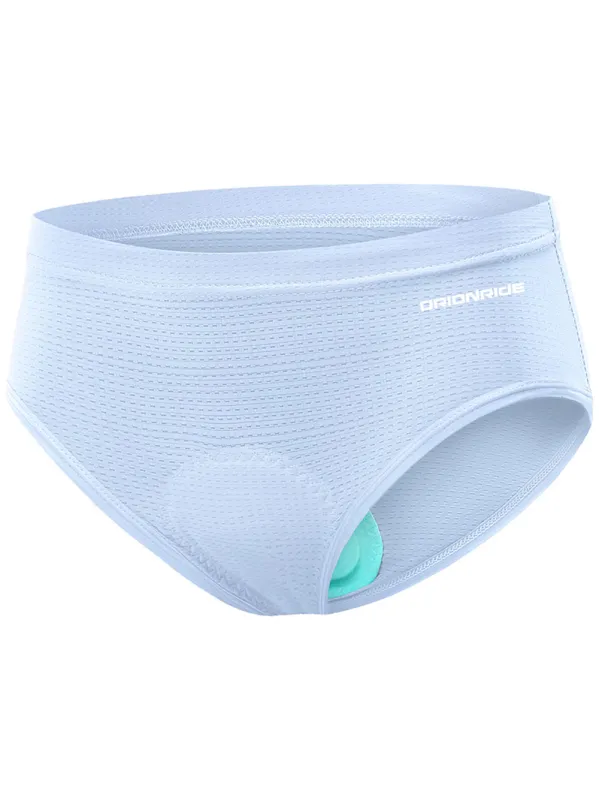 Orionride Underwear Women Cycling Shorts With Padding Biking Bicycle Briefs Light Blue sold by Orionride