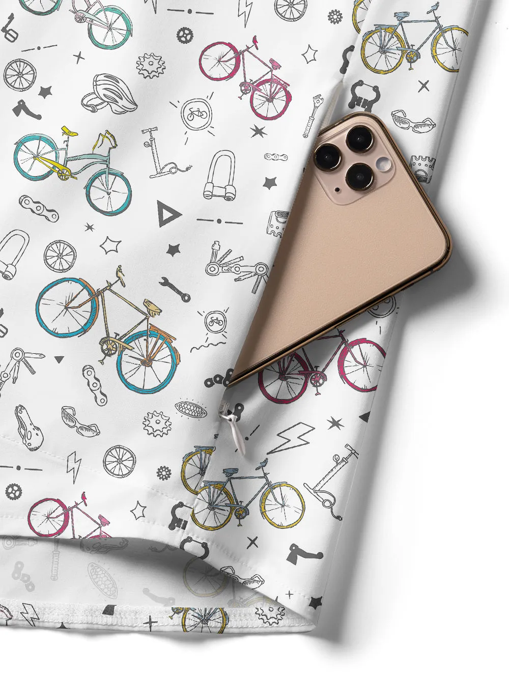 Orionride Parts World Zipper Pockets Ultra Lightweight Short Sleeves Women's Gravel Shirt sold by Orionride product image thumbnail 4