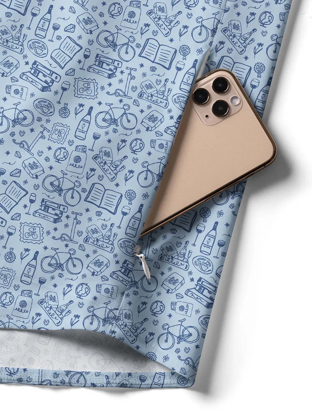 Orionride Cycling Club Zipper Pockets Ultra Lightweight Short Sleeves Women's Gravel Shirt sold by Orionride product image thumbnail 4