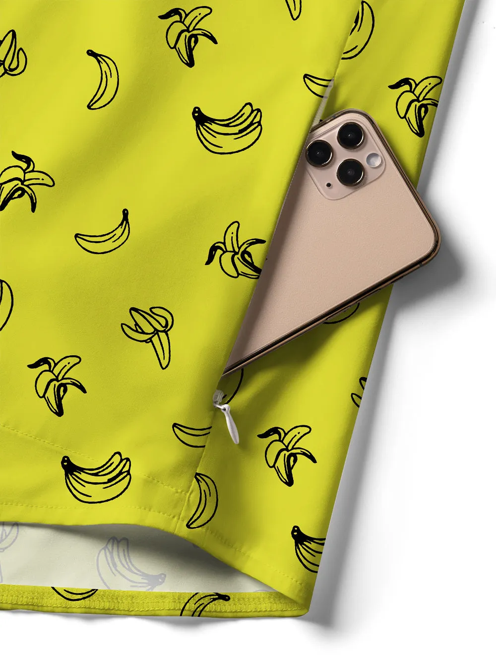 Orionride Banana Zipper Pockets Ultra Lightweight Short Sleeves Women's Gravel Shirt sold by Orionride product image thumbnail 4