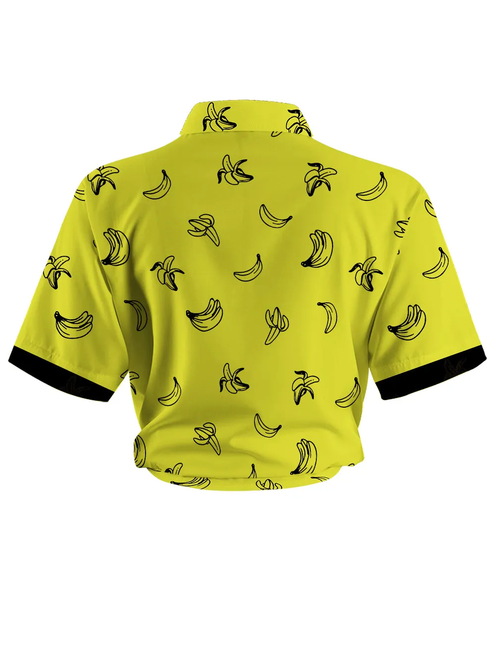 Orionride Banana Zipper Pockets Ultra Lightweight Short Sleeves Women's Gravel Shirt sold by Orionride product image thumbnail 2