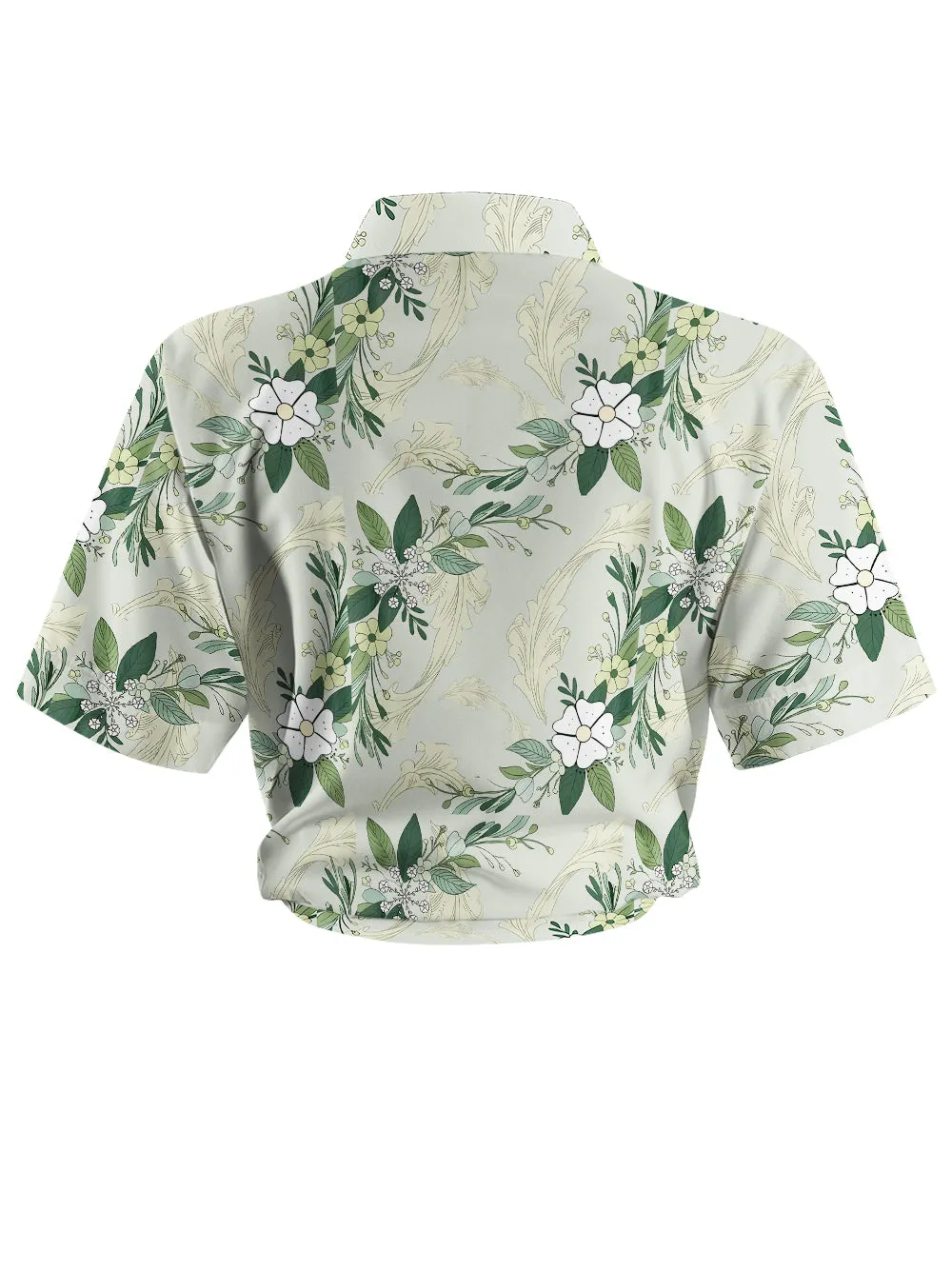 Orionride Flower Wheel Zipper Pockets Ultra Lightweight Short Sleeves Women's Gravel Shirt sold by Orionride product image thumbnail 2