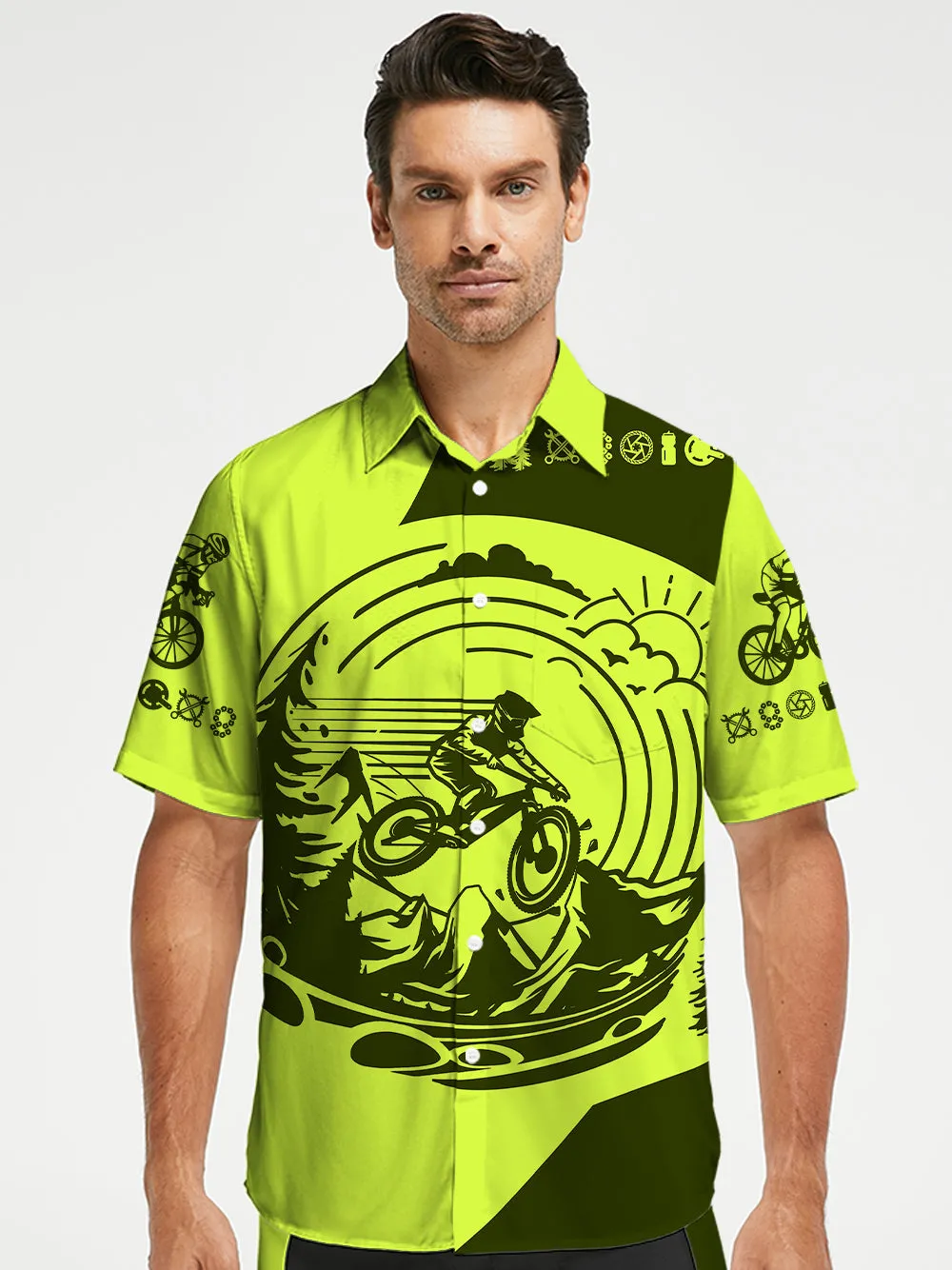 Orionride Adventurous Spirit Zipper Pockets Ultra Lightweight Short Sleeves Gravel Shirt sold by Orionride product image thumbnail 2