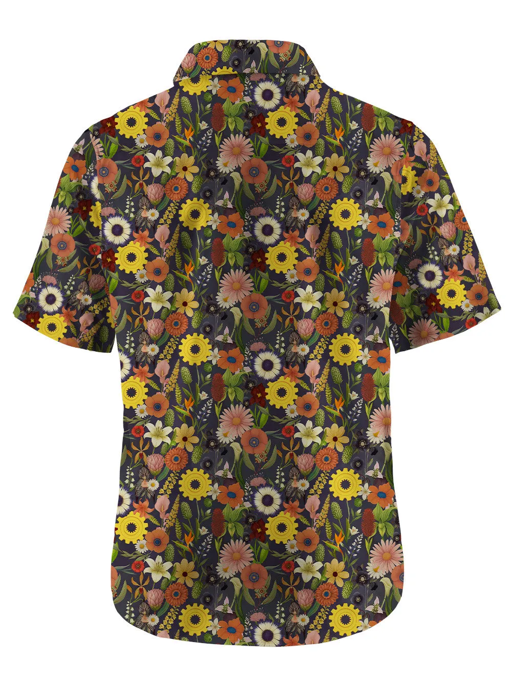 Orionride Hidden Flower Zipper Pockets Ultra Lightweight Short Sleeves Gravel Shirt sold by Orionride product image thumbnail 4