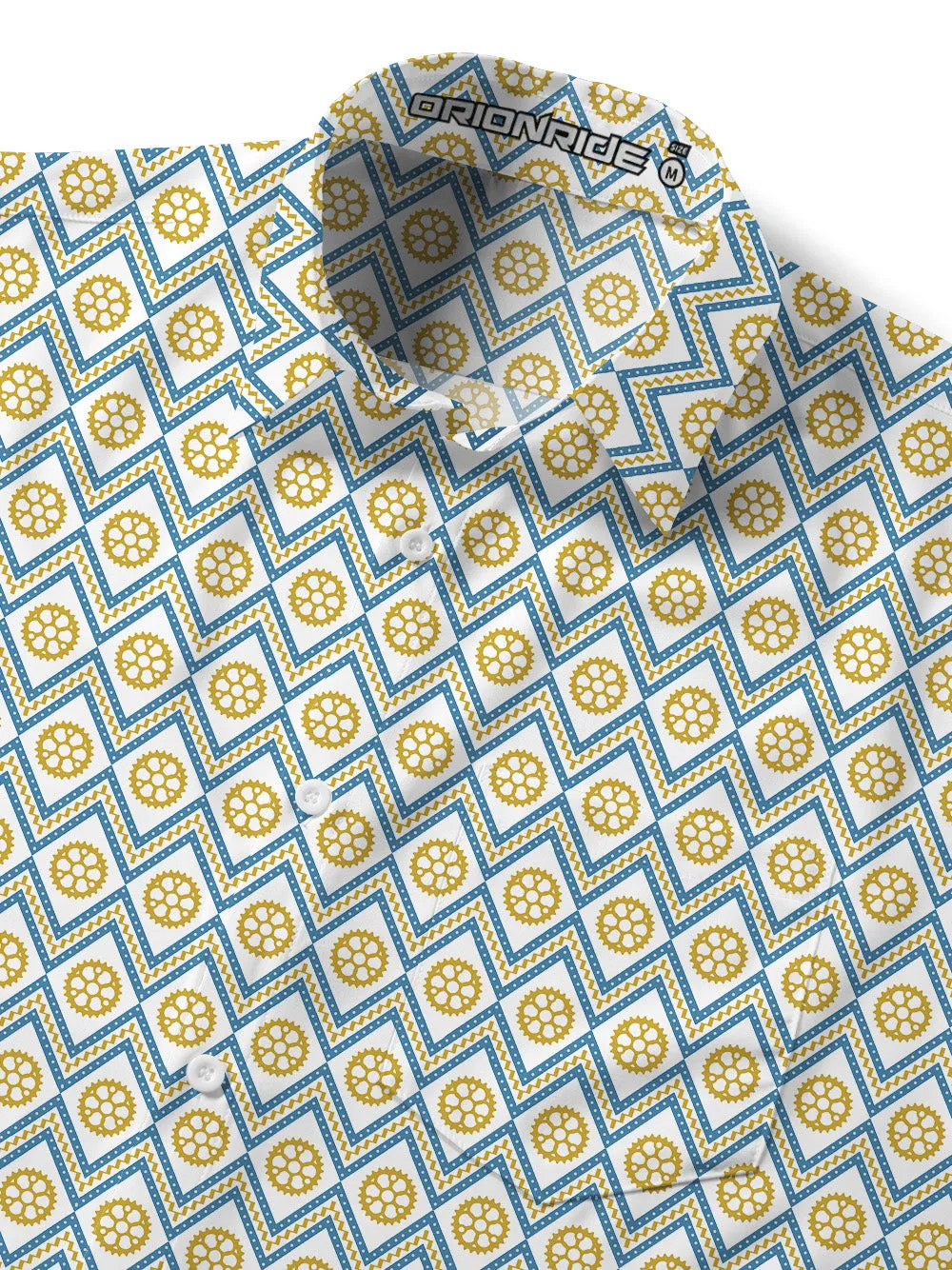 Orionride Interesting Gear Zipper Pockets Ultra Lightweight Short Sleeves Gravel Shirt sold by Orionride product image thumbnail 5