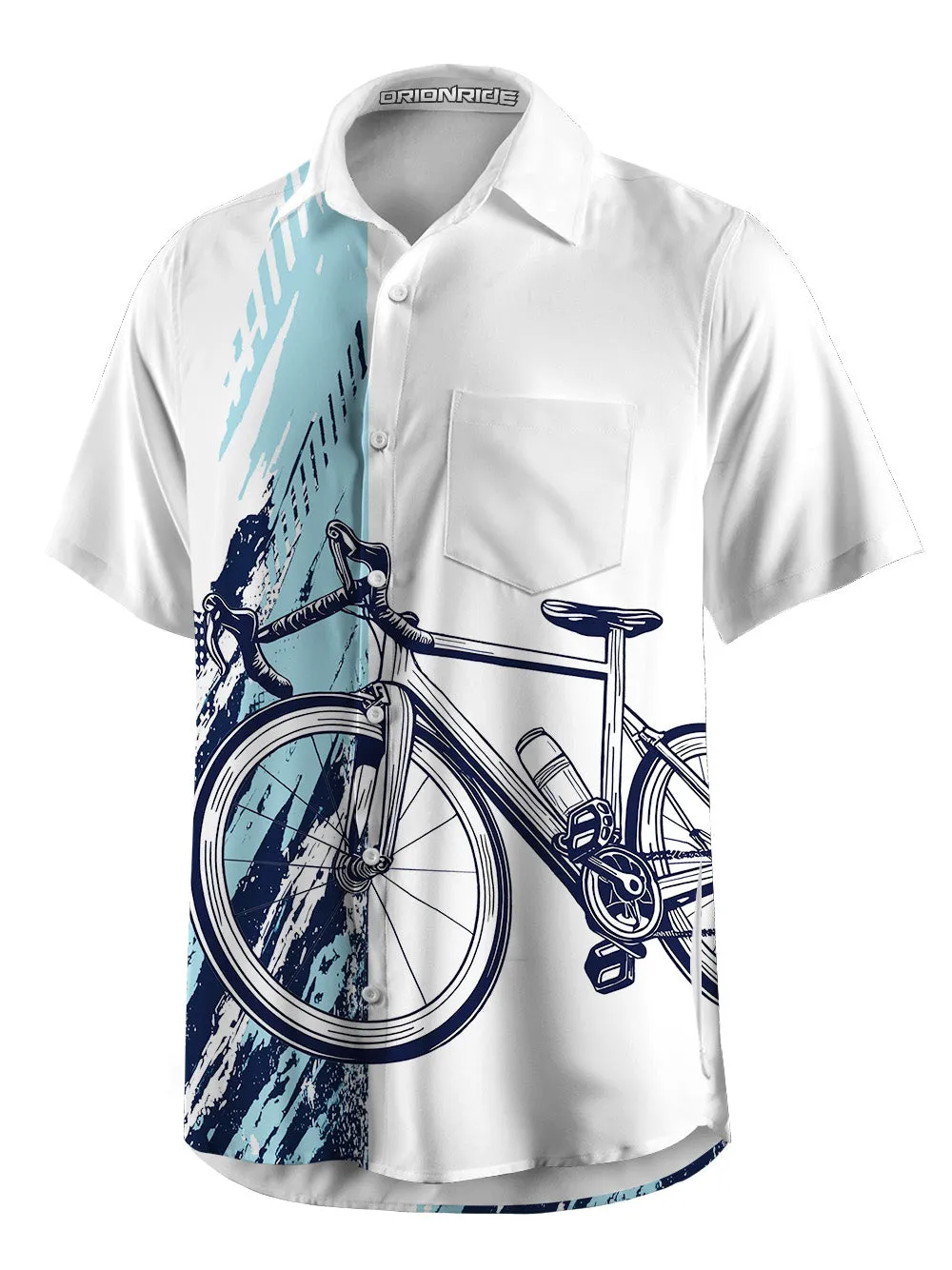 Orionride Wild Bike Zipper Pockets Ultra Lightweight Short Sleeves Gravel Shirt sold by Orionride product image thumbnail 5