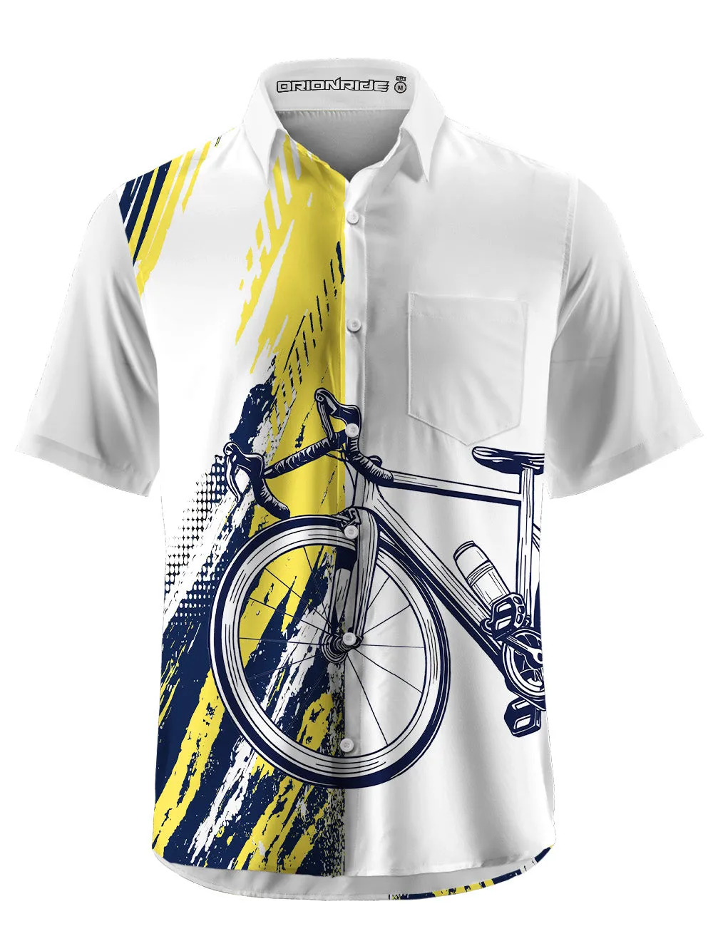 Orionride Wild Bike Zipper Pockets Ultra Lightweight Short Sleeves Gravel Shirt sold by Orionride product image thumbnail 4