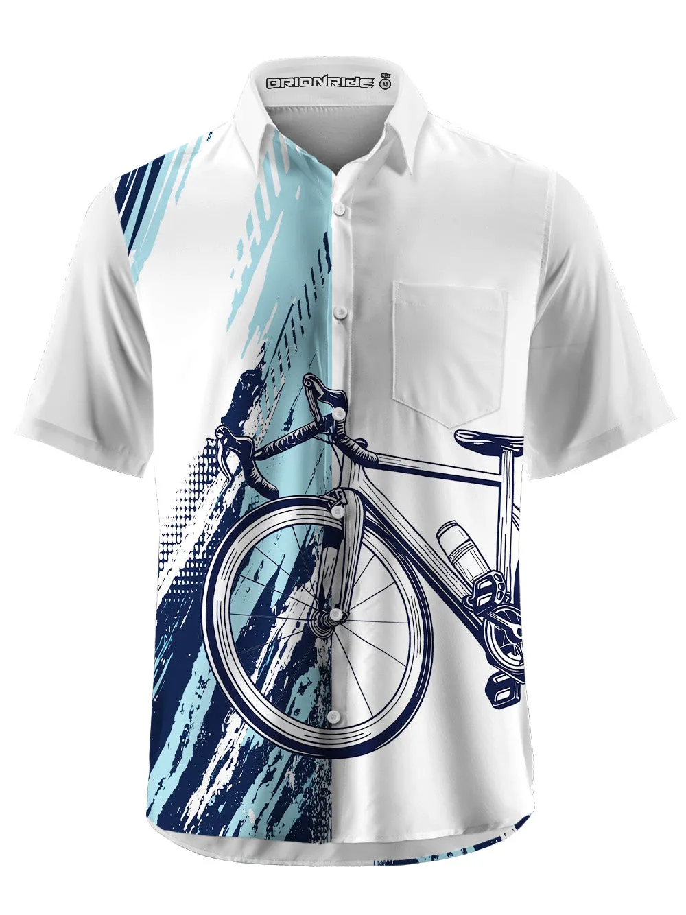 Orionride Wild Bike Zipper Pockets Ultra Lightweight Short Sleeves Gravel Shirt sold by Orionride