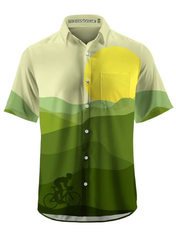 Orionride Lonely Journey Zipper Pockets Ultra Lightweight Short Sleeves Gravel Shirt sold by Orionride