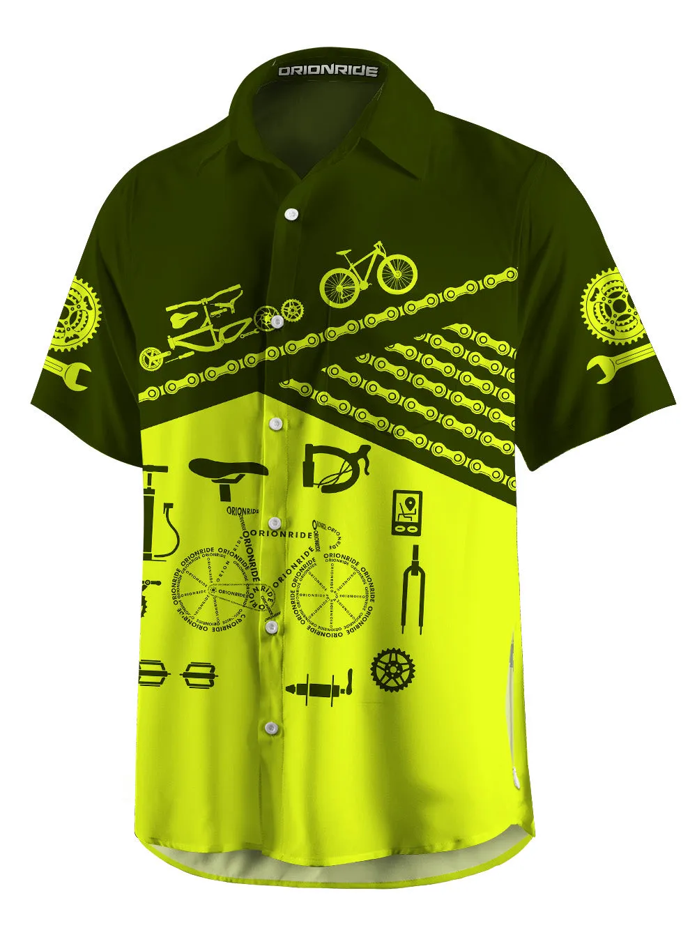 Orionride Letter Stitching Bicycle Zipper Pockets Ultra Lightweight Short Sleeves Gravel Shirt sold by Orionride product image thumbnail 5