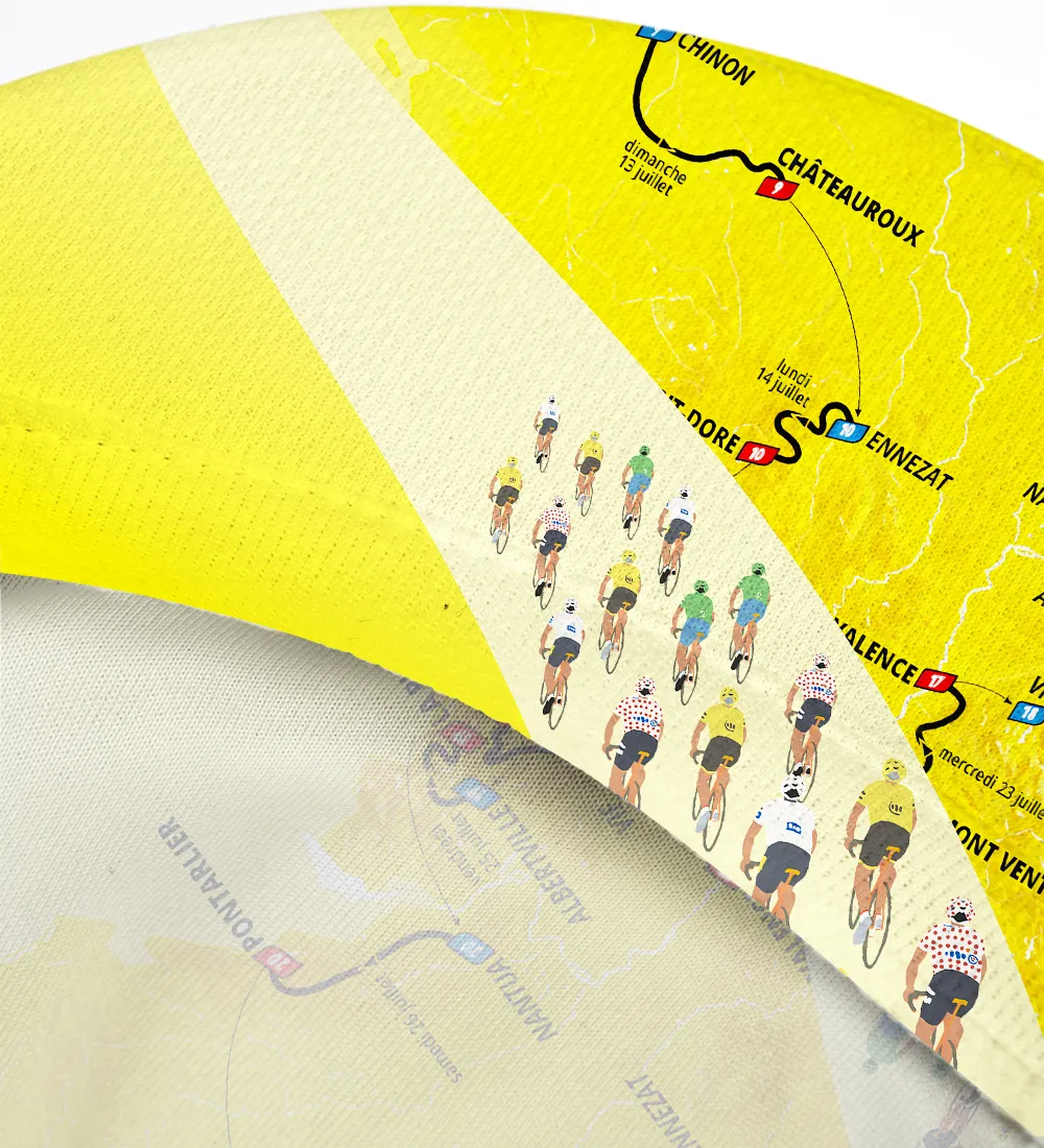 Orionride Race Route Cycling Cap sold by Orionride product image thumbnail 5