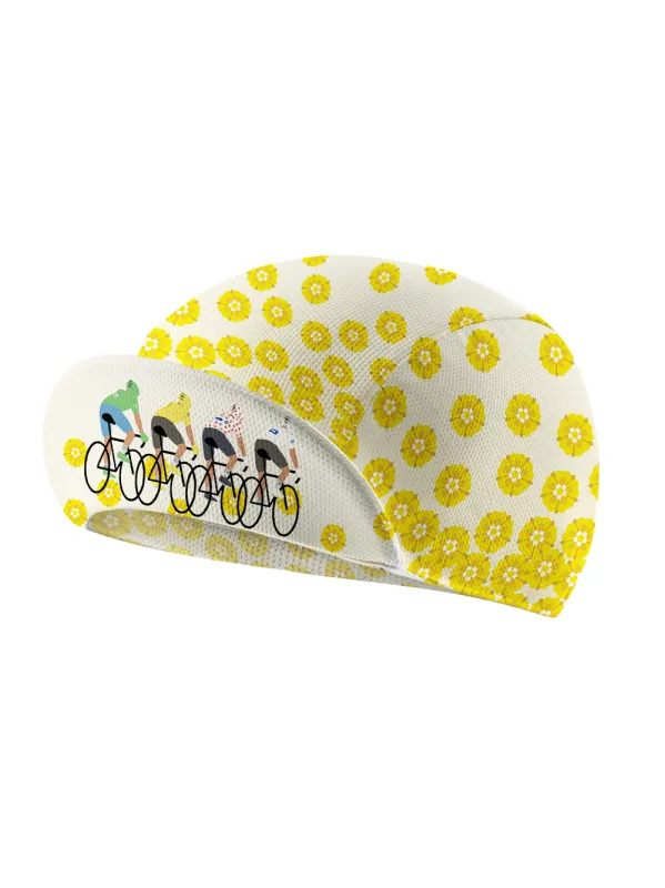 Orionride Pedal To The Bloom Cycling Cap sold by Orionride