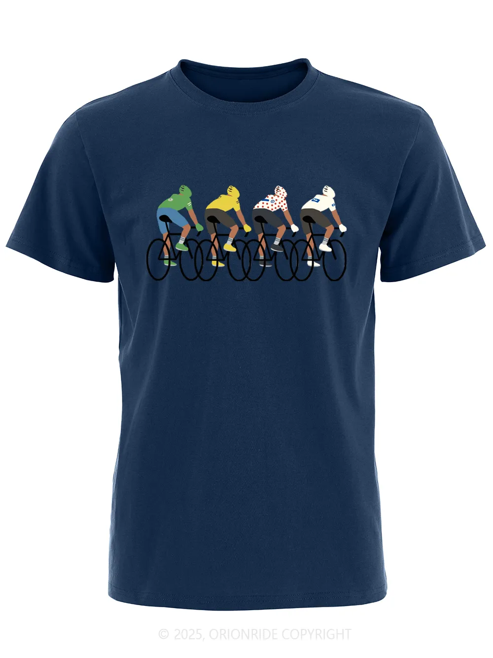 Orionride Pedal To The Bloom Short Sleeves Bike T-Shirt sold by Orionride product image thumbnail 2