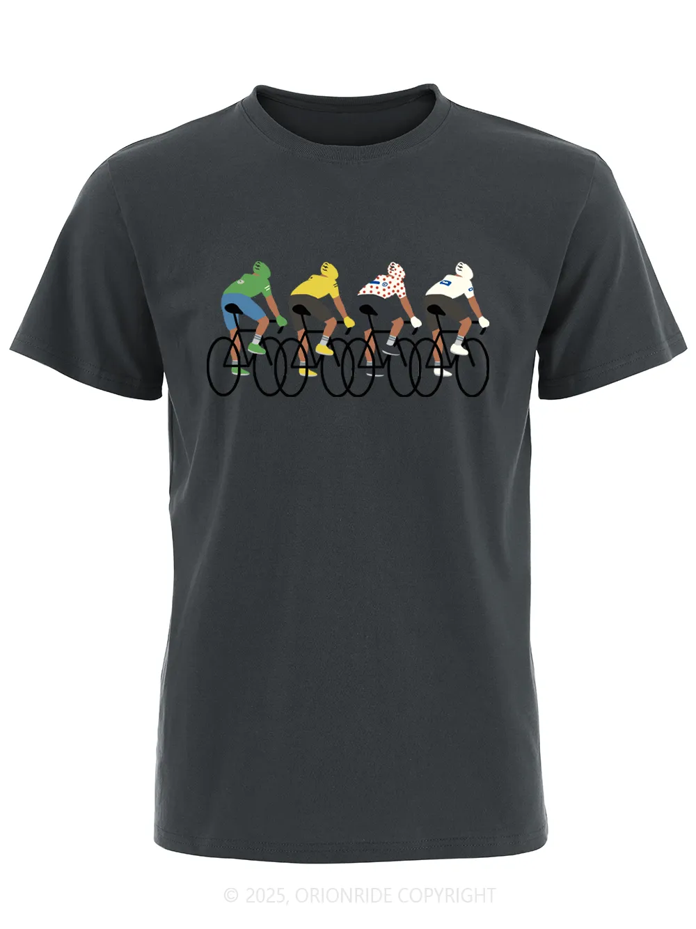 Orionride Pedal To The Bloom Short Sleeves Bike T-Shirt sold by Orionride product image thumbnail 4