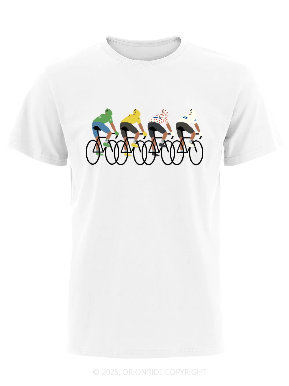 Orionride Pedal To The Bloom Short Sleeves Bike T-Shirt sold by Orionride product image thumbnail 3