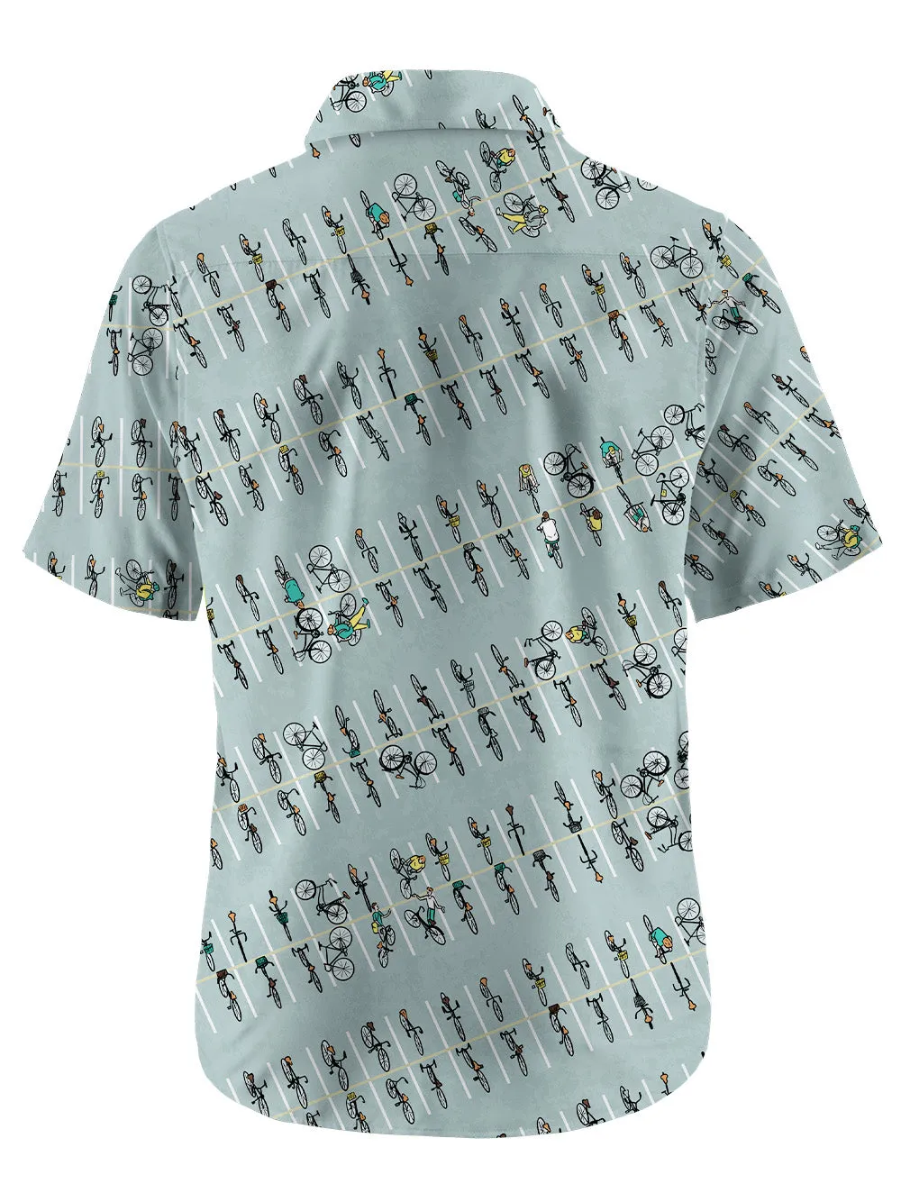 Orionride Bicycle Parking Lot Zipper Pockets Ultra Lightweight Short Sleeves Gravel Shirt sold by Orionride product image thumbnail 5