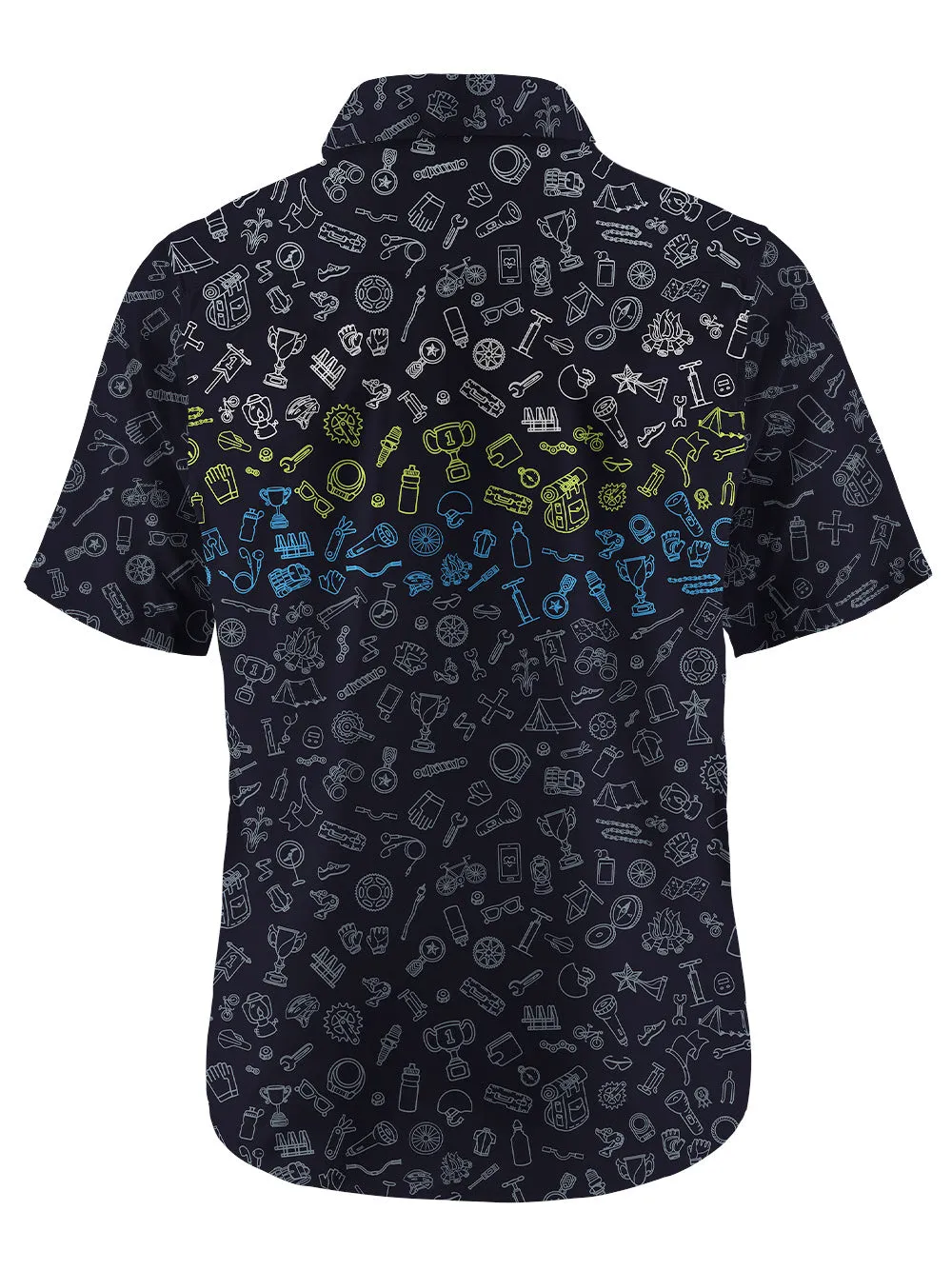 Orionride Sprite Parts Zipper Pockets Ultra Lightweight Short Sleeves Gravel Shirt sold by Orionride product image thumbnail 4