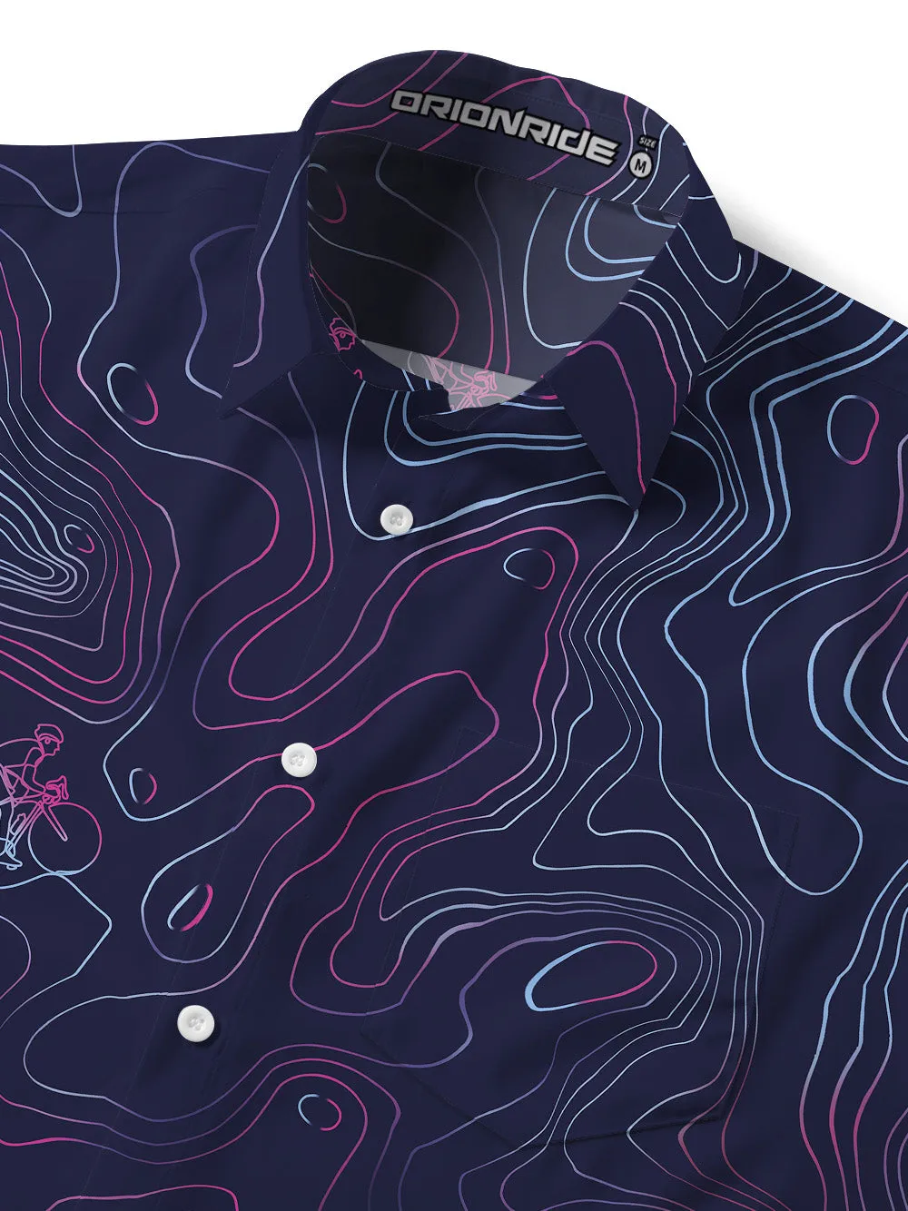 Orionride Contour Ride Zipper Pockets Ultra Lightweight Short Sleeves Gravel Shirt sold by Orionride product image thumbnail 4