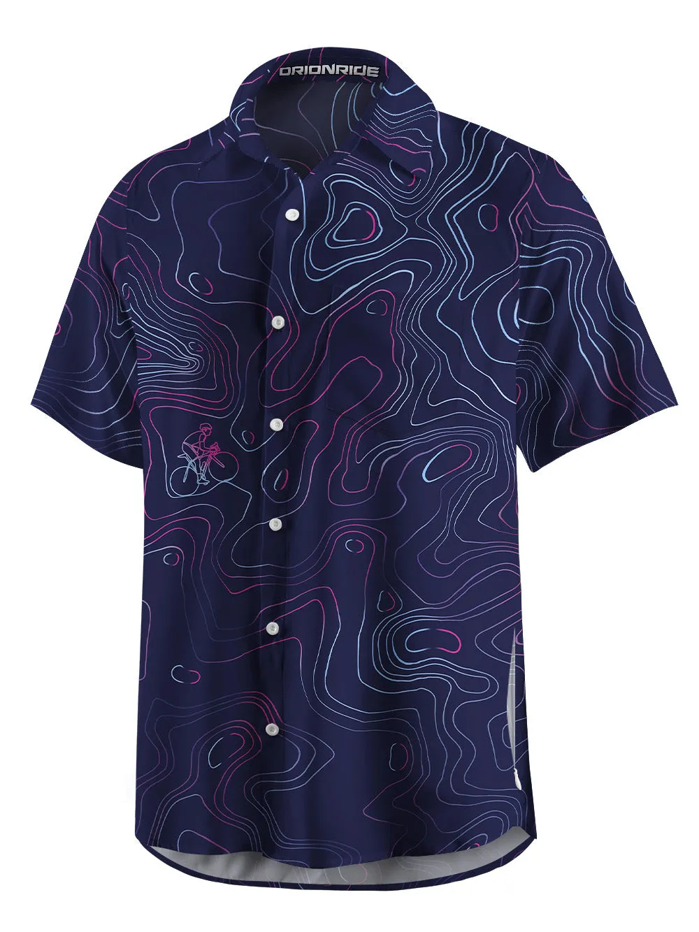 Orionride Contour Ride Zipper Pockets Ultra Lightweight Short Sleeves Gravel Shirt sold by Orionride product image thumbnail 2