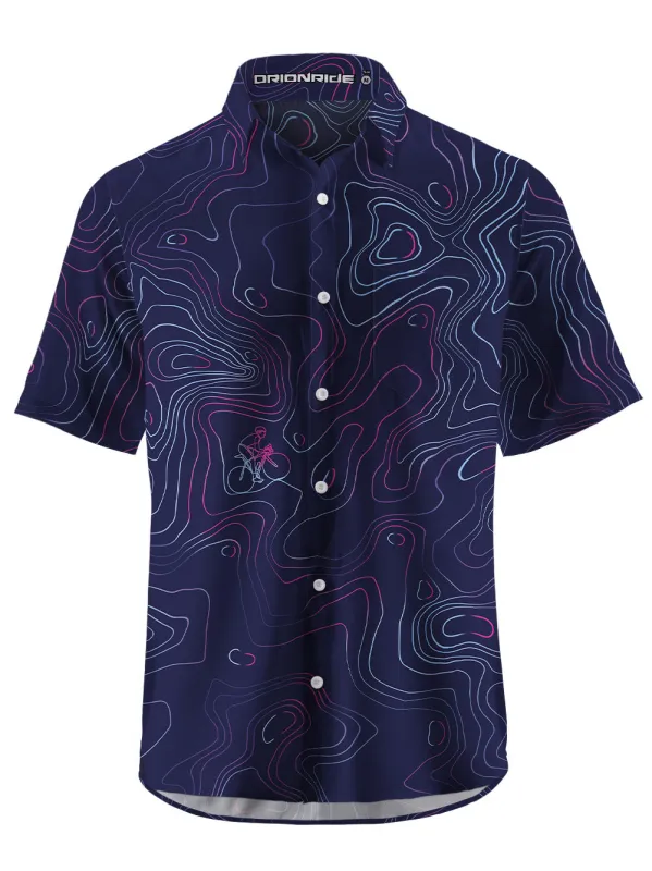 Orionride Contour Ride Zipper Pockets Ultra Lightweight Short Sleeves Gravel Shirt sold by Orionride