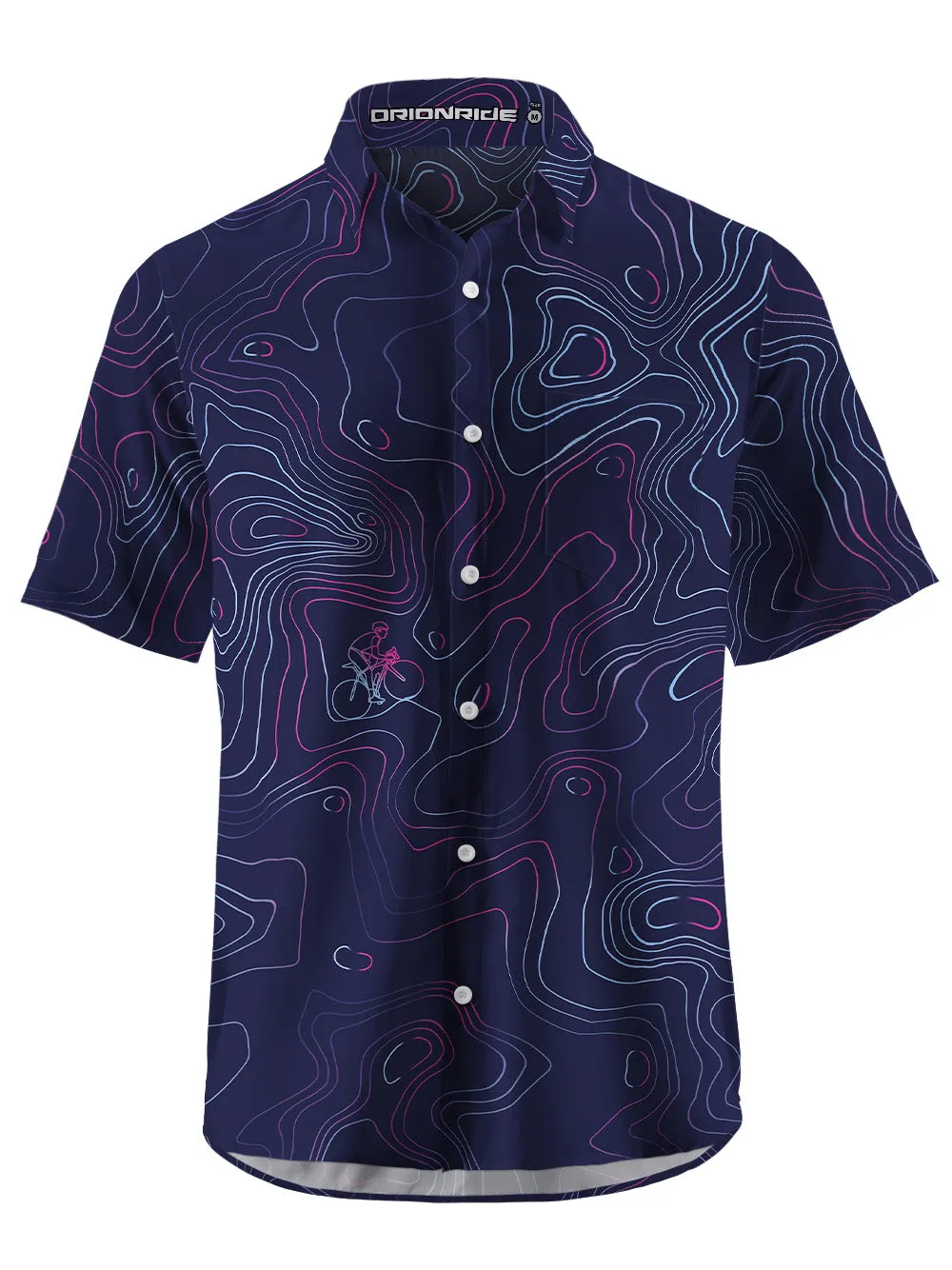 Orionride Contour Ride Zipper Pockets Ultra Lightweight Short Sleeves Gravel Shirt sold by Orionride