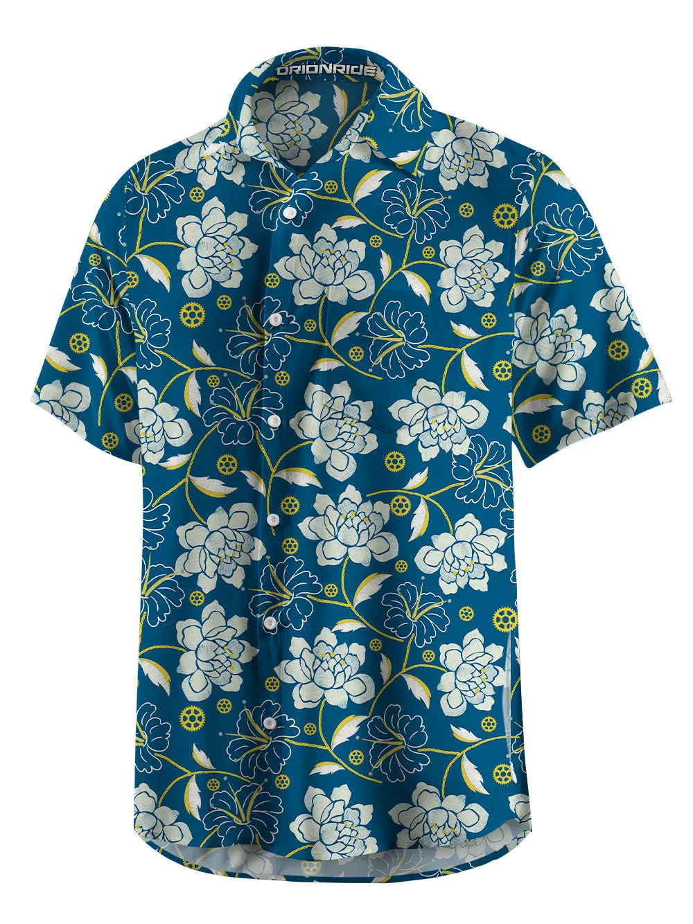 Orionride Peony Bike Zipper Pockets Ultra Lightweight Short Sleeves Gravel Shirt sold by Orionride product image thumbnail 5