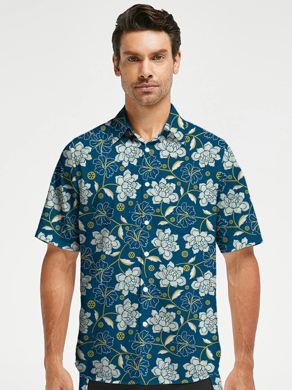 Orionride Peony Bike Zipper Pockets Ultra Lightweight Short Sleeves Gravel Shirt sold by Orionride product image thumbnail 2